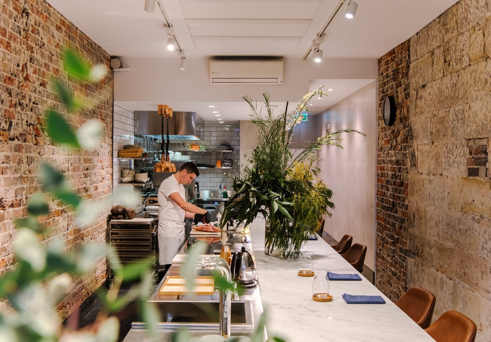 The tasting counter at the original Saint Peter, 2020. Photo: Jiwon Kim